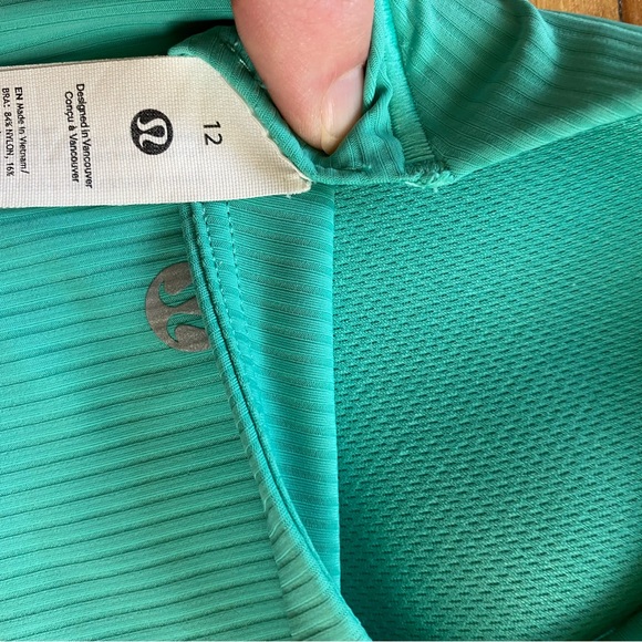 Lululemon Athletica Teal Ribbed Bralette - Picture 3 of 5